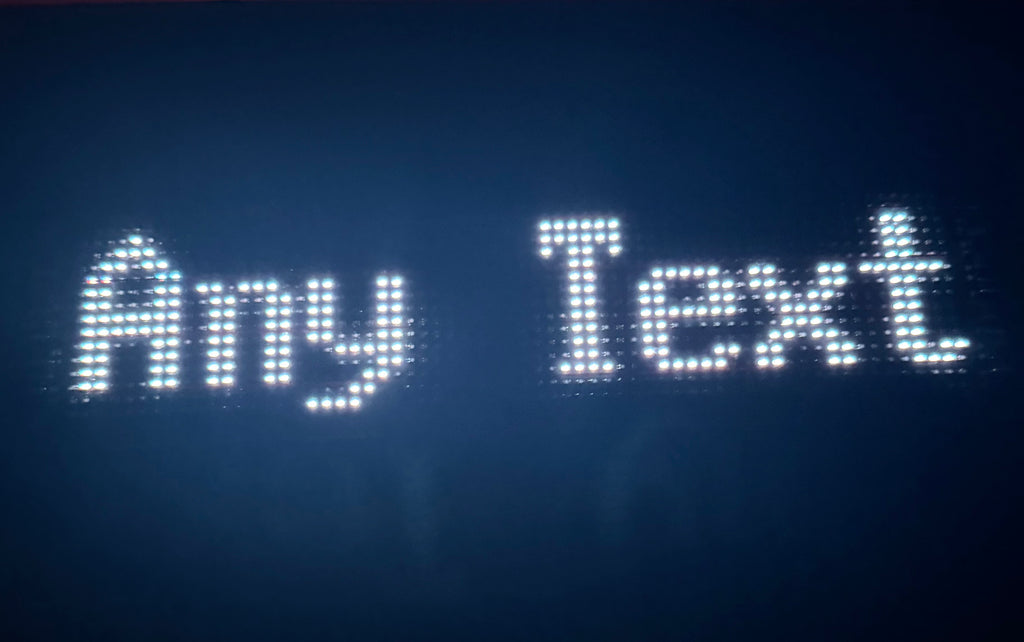 Customizable LED Sign